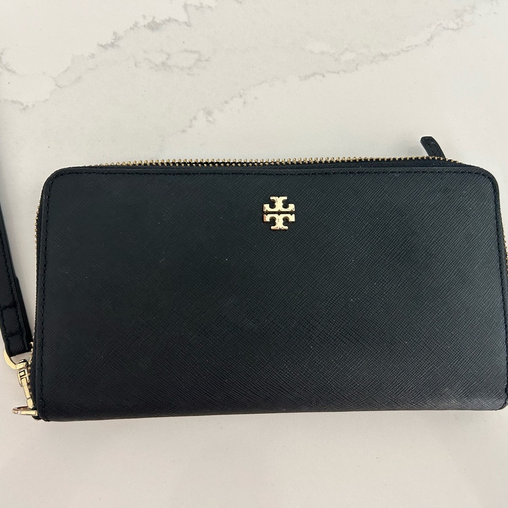 Tory Burch Black wrist Wallet
